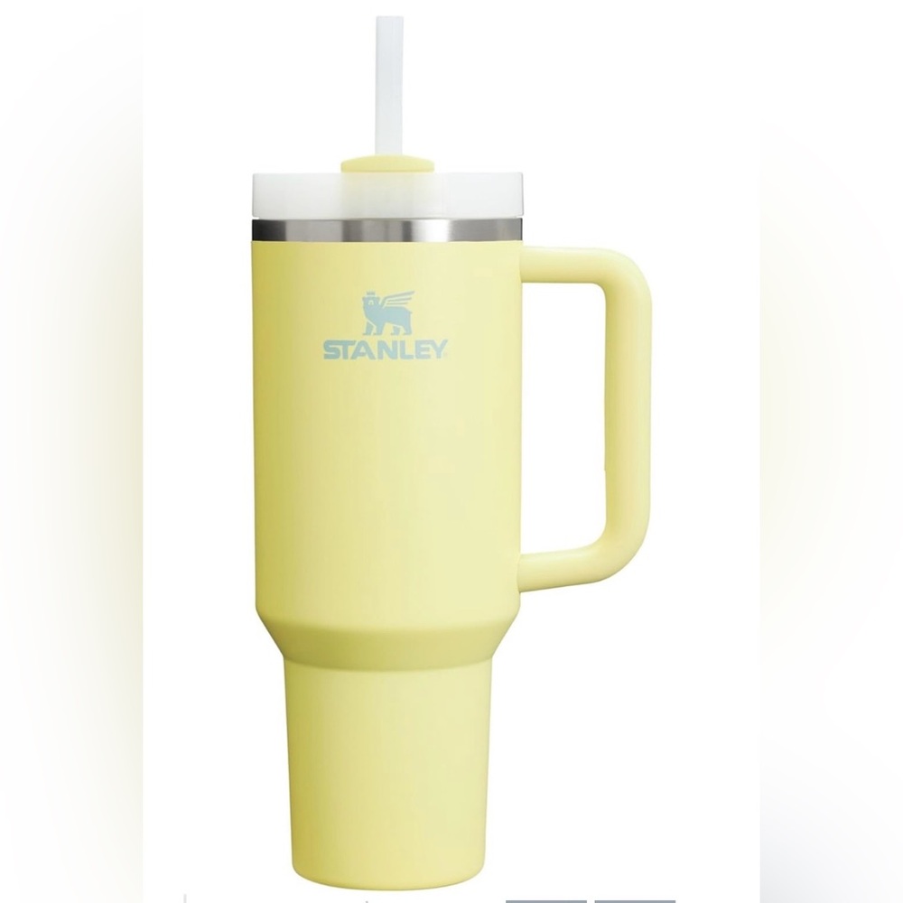 Stanley The Flowstate Quencher H2.0 Tumbler with Handle and Straw 40 oz - Pomelo